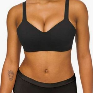 New Lululemon Hold True Sports Bra Black 32DD Yoga